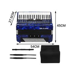 Acordeão Baixo para Iniciantes e Adultos, 41 Teclas, 120 Piano Baixo - Image 6