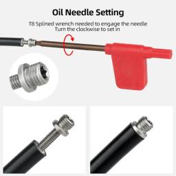 Kit de agulha de óleo com anel de azeitona, 10 anéis para série sram avid stealth-a-majig, mangueira de freio a disco hidráulico de bicicleta, peças de instalação rápida - Image 4