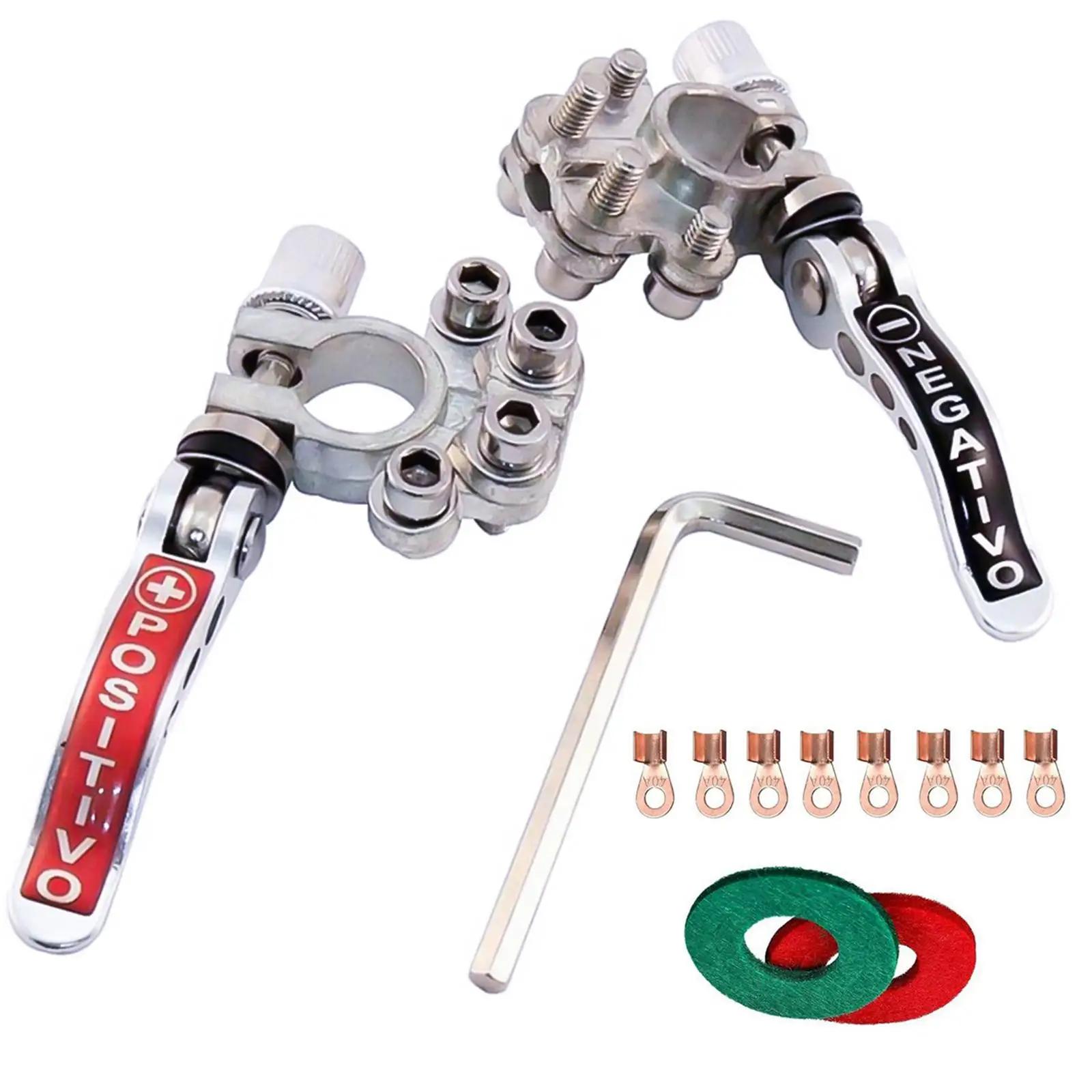 Latão bateria Terminal conector para arruelas do carro, 4 Way - Image 1