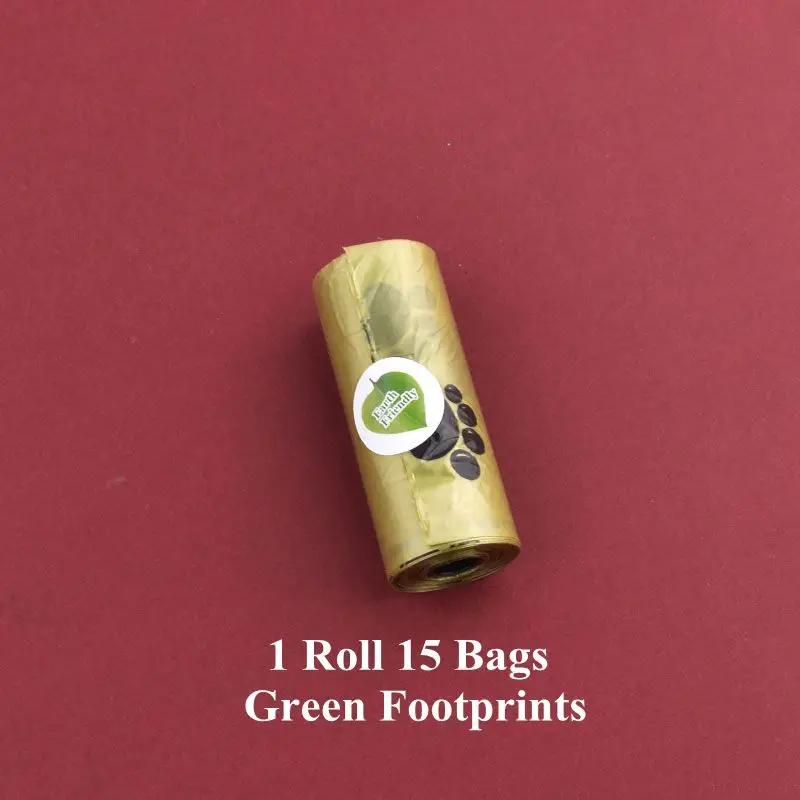 Saco De Lixo Biodegradável Pet, Sacos De Cocô De Cão, Bulk Perfumado Poop Bag, Sacos De Resíduos De Gato Degradável, Poop Dog Dispenser, 1/42 Rolo - Image 1