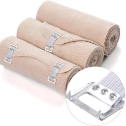 Apenas clipes de bandagem elástica, Fechos de metal Wrap Stretch, Prendedor substituível do envoltório, Vários tipos de ataduras, 20pcs - Image 2