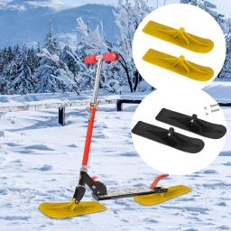 Trenó Flat Bottom Ski Board para crianças, acessório criativo de esqui, snowboard, snowboard, natal ao ar livre, 2x - Image 1