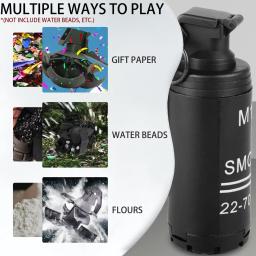 Modelo de granada de airsoft m18, 2 peças, granadas de mão de impacto movidas a mola, brinquedo de plástico, jogo de paintball tático, modelo de dramatização - Image 3