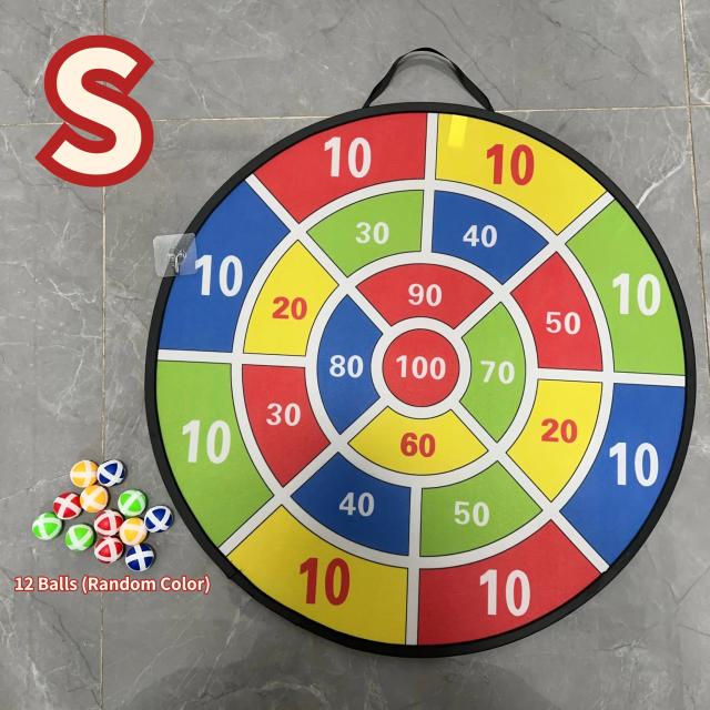 Brinquedo de Jogo de Dardos Pegajosos Infantil - 12 Dardos Coloridos