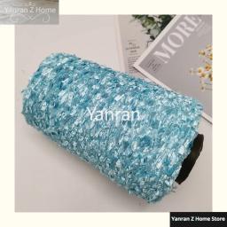 Fio de algodão para tecelagem de suéteres e lenços, Tricô, Malha Primavera, Fio Artesanal de Crochet, Borla, 500g - Image 4