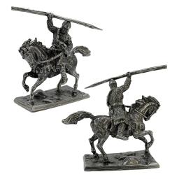 Metal Cavaleiros Medievais para Homens, Centauro do Exército, Cavalaria Soldado Estatuetas, Miniaturas, Cobre, Presentes, Enfeites de Carro, Decorações, Artesanato - Image 5