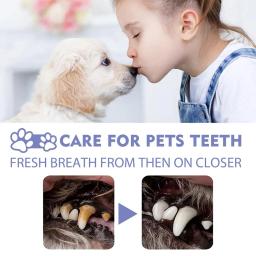 Dog and Cat Tooth Cleaner Spray, Desodorante de Refrescamento da Respiração, Pet Boca Spray, Mantenha a respiração fresca, 50ml - Image 5