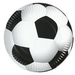 Disney esportes futebol festa de aniversário decoração copo papel branco futebol soprando dragão utensílios de mesa descartáveis - Image 5