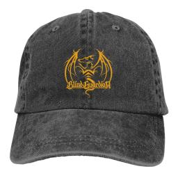 Vintage cego guardião poder Metal banda logotipo roupas, Unisex estilo boné de beisebol, angustiado lavado chapéu, chapéu ao ar livre do pai - Image 6