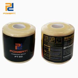 Powerti tênis badminton squash raquete lidar com sweatband absorvente de choque buffer envoltório filme inferior - Image 1