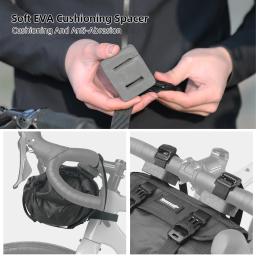 Rhinowalk bolsa para guidão dianteiro 12l, kit de montagem de bicicleta à prova d'água com bolsa interna substituível, bolsa frontal removível, armazenamento de bagagem - Image 5