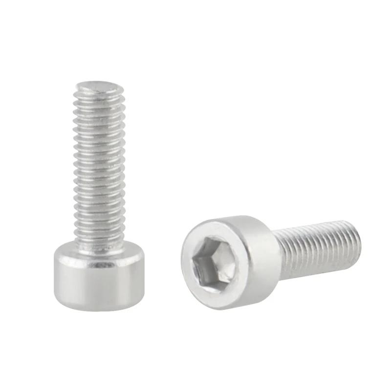Muqzi-garrafa gaiola parafusos m5, ultra-leve, alumínio, para mtb, acessórios para bicicleta de estrada, 2 peças - Image 1