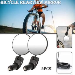 Mountain Bike espelho retrovisor, bicicleta Bar End Mirror, rotação Retrovisor, Novo, 360 ° - Image 5