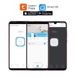 Tuya Inteligente Interruptor De Temperatura E Umidade, Monitor De Energia, Sensor De Sonda De Termostato Para Tanque De Peixes, Estufa, Armazém, Wifi, 16A20A - Image 6
