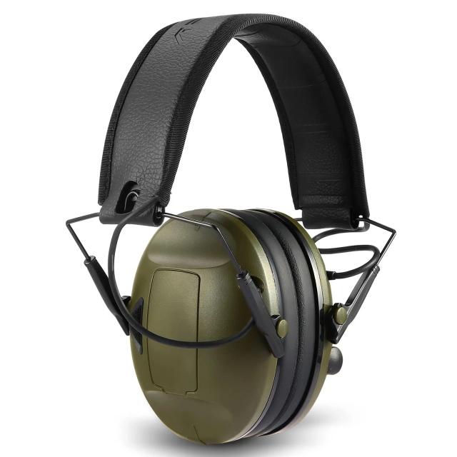 Fone de Ouvido Protetor Auditivo Tático NR21DB para Caça - Alta Qualidade e Conforto em Muff Tiro Earmuff