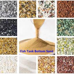 Pedra natural do cascalho para o aquário, acessórios do aquário, plantas envasadas, areia inferior, decoração Home DIY, paisagem do jardim, 100g, 200g, 500g - Image 1