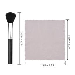 Kit de limpeza da câmera com luvas antiestáticas, 1 par, escova 3-em-1, 1 pano de limpeza para câmera digital DSLR - Image 5