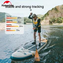 Naturehike-Malm Inflável Paddle Board, Stand Up, Ultraleve Surf Board, Pulp Surf Tail Fin, Água Sportset Acessórios - Image 2