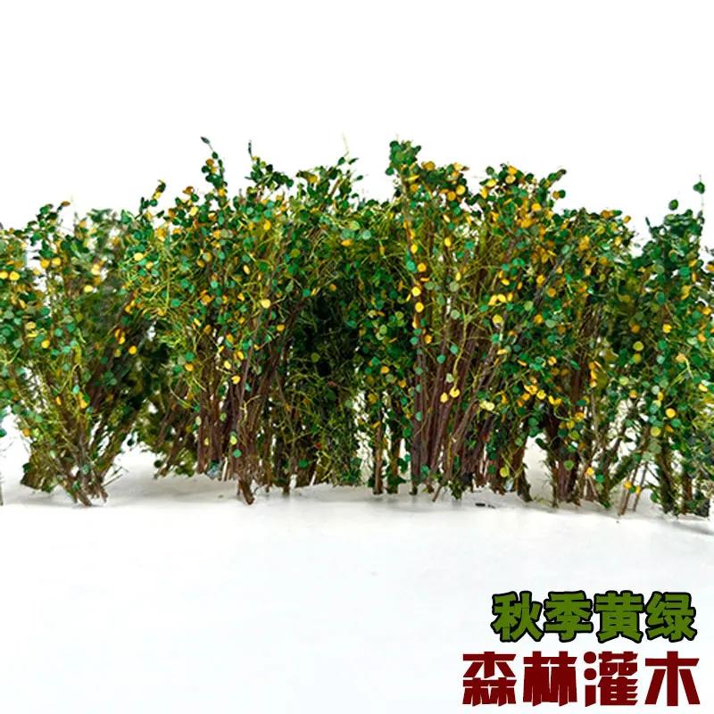 Bush militar para DIY Model Scene, Layout de trem ferroviário, construção de materiais de paisagem, modelagem, decoração Diorama, 1: 35 - Image 1
