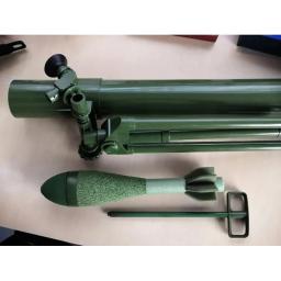 Modelo de argamassa Airsoft pode ser disparado, arma Smoothbore, pro-jéctil, granada tática, torre, a uma longa distância - Image 4