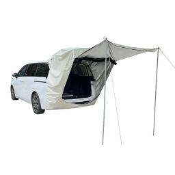 Extensão impermeável multifuncional do telhado da cauda do carro do Anti-mosquito, pára-sol, barraca traseira, especial de MPV, acampamento exterior, nenhuns pólos do apoio - Image 5