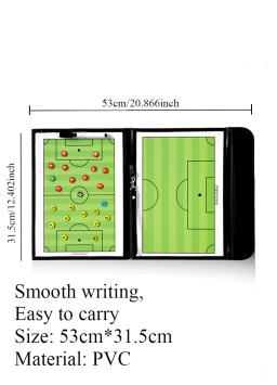 Placa Tática Magnética Dobrável, Treino De Futebol, Placa Tática, Jogo De Futebol, Táticas De Treino De Futebol, Prancheta, Hot, 54cm - Image 2