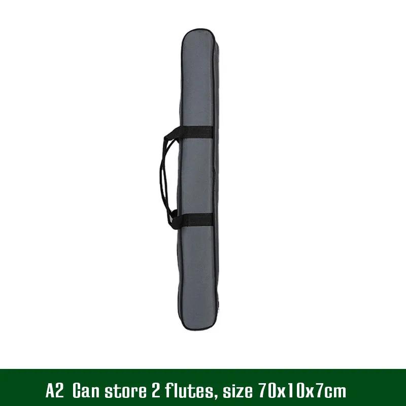 Saco de flauta vertical portátil, saco de armazenamento universal, lona engrossada, estojo impermeável, saxofone Instruments Acessórios - Image 1