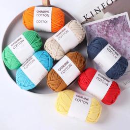 50g algodão sincero enchimento leite fio de algodão lã fio bola artesanal diy crochê tecido cobertor material saco - Image 5