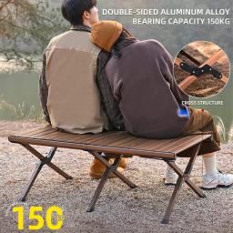 Hispeed-Multifuncional IGT Wood Table para acampamento ao ar livre, fogão a gás portátil, Lightweight Camp BBQ Grill, mesa de piquenique - Image 4