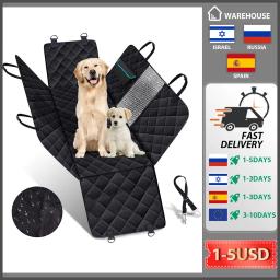 Impermeável Car Seat Cover para Pet, Dog Portadores, Viagem Hammock, Back Seat Protector Mat, Transportador de segurança para cães - Image 1