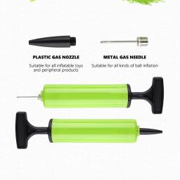 8 pçs conjunto de bomba de bola portátil mangueira flexível vôlei futebol basquete com agulha mão bomba ar durável balão bola inflator - Image 5