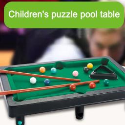 Jogos de tabuleiro para crianças mini bilhar snooker brinquedo conjunto casa festa jogos pai criança interação jogo educação brinquedos - Image 3