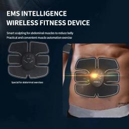 EMS Abdominal Fitness Instrument, Recarregável Sports Machine, Outdoor Emagrecimento Barriga Artefato, Músculo preguiçoso Pessoas Abdomi - Image 1