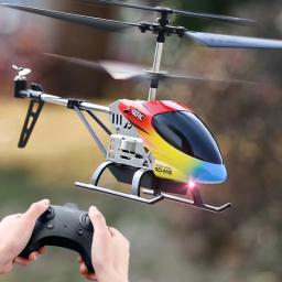 M5 Helicóptero de Controle Remoto, Helicópteros RC, Altitude Hold, 3.5 Canais, Giroscópio e Luz LED, Avião Durável, Drone Toy, Presente - Image 1