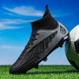Sapatos de futebol unissex com chuteiras para homens, ultraleves, antiderrapantes, profissionais, respiráveis, botas de futebol, futsal, esportes, novo, transporte da gota - Image 2