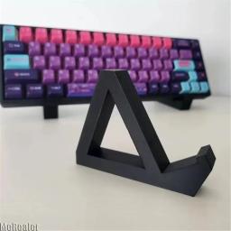 Suporte de exibição de teclado de impressão 3D para computador Bandeja de rack de camada de suporte de teclado mecânico - Image 1