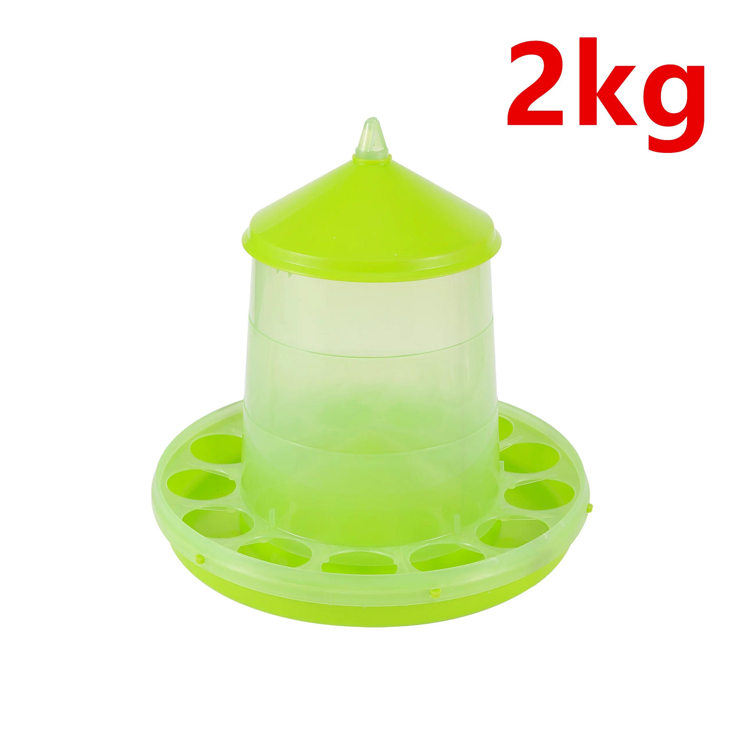 Alimentador automático de aves, Balde de ração de frango, Pombo e codorna alimentação, Farm Poultry Breeding Supplies, 2 4kg, 1Pc - Image 1