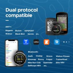 GEOID HS500 Monitor de Freqüência Cardíaca Equipamentos de Fitness Ant Bluetooth Sensor de Freqüência Cardíaca com Chest Strap Rastreamento LED Light - Image 3