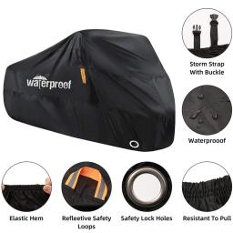Impermeável bicicleta capa protetora, protetor UV Dustproof para motocicleta, MTB, bicicleta, chuva, sol, carro elétrico - Image 2