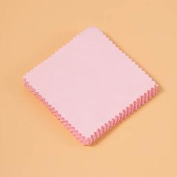 Pano De Polimento De Cor Prata, Pano De Limpeza, Pano De Limpeza Suave Limpo para Ferramenta De Jóias De Ouro Prata, 8x8cm, 20Pcs - Image 5