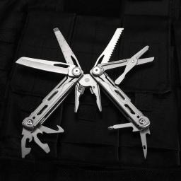 Alicador de faca dobrável multifuncional em aço, 440A, Portátil, Camping, Equipamento de emergência, Militar, Tático, Ferramentas manuais - Image 2
