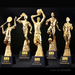 Troféu De Cristal Personalizado, Troféu De Resina, Basquete, Voleibol, Badminton, Maratona De Golfe, Tênis De Mesa, Alto Grau - Image 2