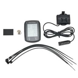 Computador de bicicleta impermeável com display LCD, velocímetro digital, com fio, velocidade, odômetro, acessórios de ciclismo - Image 4