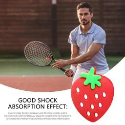 Silicone Tennis Racket Vibration Amortecedor, protetor, choque, amortecedor, acessórios - Image 3