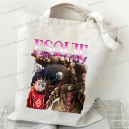 Clair obscur expedição 33 moda impressão lona sacola harajuku estilo jogo amante bolsa de ombro das mulheres dos homens bolsas - Image 6