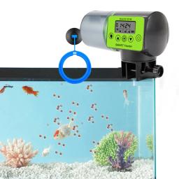 Inteligente Alimentador Automático De Peixes + Círculo De Alimentação, Dispensador De Alimentação Automática Do Tanque, LCD Indica, Acessórios De Aquário - Image 5