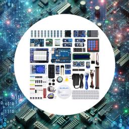 Versão completa Starter Learning Kit para Arduino IDE, Projeto de Programação, DIY Eletrônica, Laboratório Inteligente Iniciante - Image 4