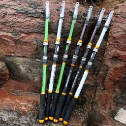 Ghotda 2.1m -3.6m carpa vara de pesca alimentador duro frp fibra de carbono vara de pesca telescópica vara de pesca - Image 3