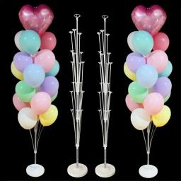 Balão Arco Titular Kit com Base e Pólo, Reutilizável, Aniversário, Casamento, Bebê, Decorações De Festa - Image 1