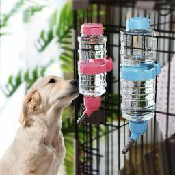 Bebedor automático de água para pequenos animais, garrafa pendurada, dispensador, gaiola para animais, fonte para cães e gatos, 1300ml 473ml - Image 1